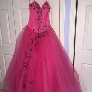 Pink Princess Prom Dress